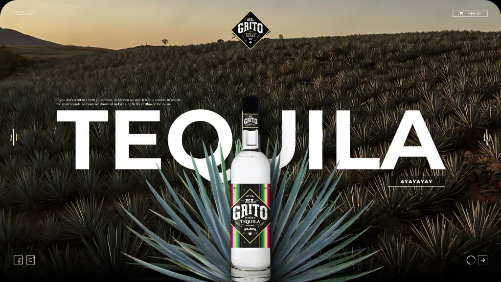El Grito Tequila — e-commerce