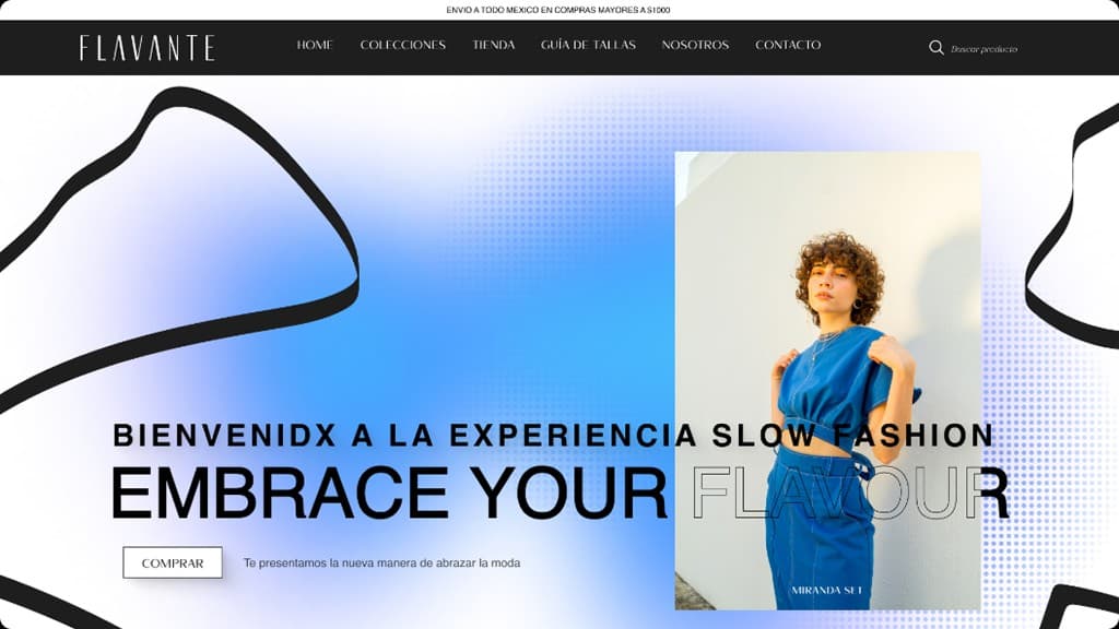 Flavante — e-commerce slow fashion
