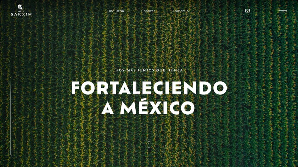 Grupo Sakxim — sitio corporativo