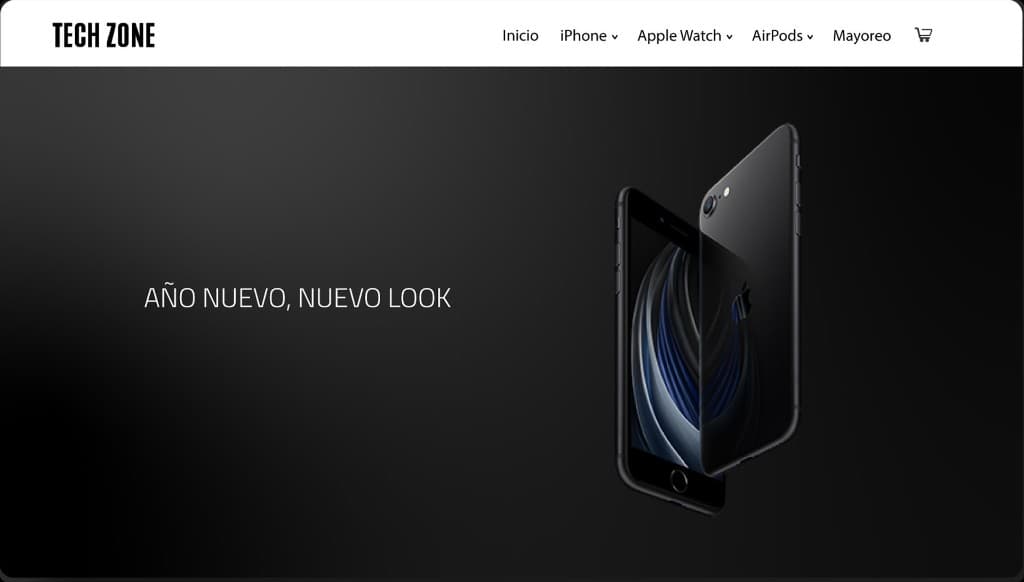 Tech Zone — tienda de tecnología